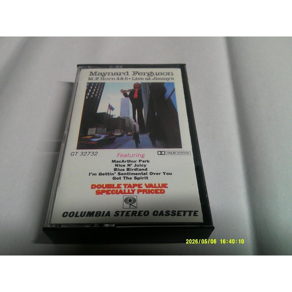 Maynard Ferguson M.F. Horn 4 & 5 Live at Jimmy's Cassette GT 32732 Dolby 1974